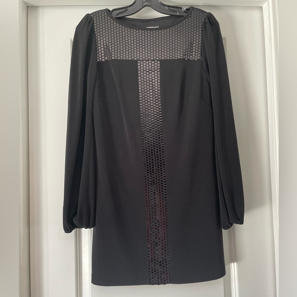 Laundry black mini dress